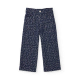 PANTALON PALAZZO EN LUREX