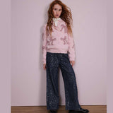 PANTALON PALAZZO EN LUREX