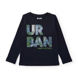 T-SHIRT À MANCHES LONGUES ET PANTALONS