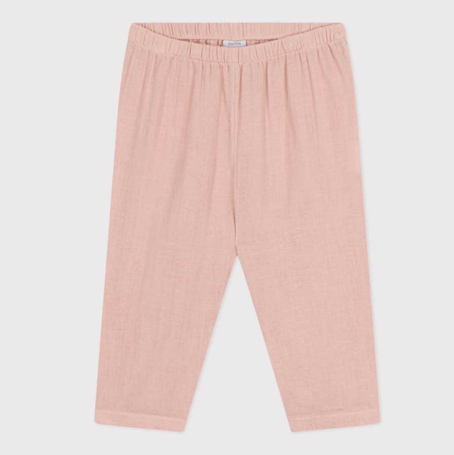 
Trousers from the Petit Bateau Girls' Clothing Line in cotton gauze; Elasticated waist for great...