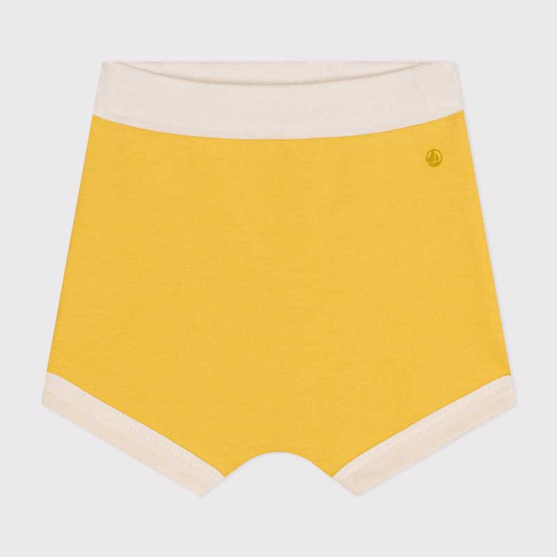 
Lightweight fleece shorts from the Petit Bateau children's clothing line with elasticated waist ...
