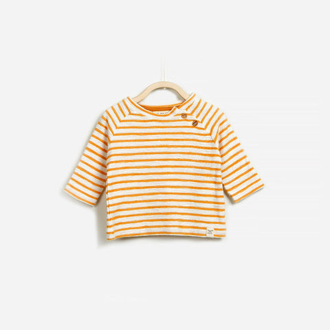 Pull en jersey rayé