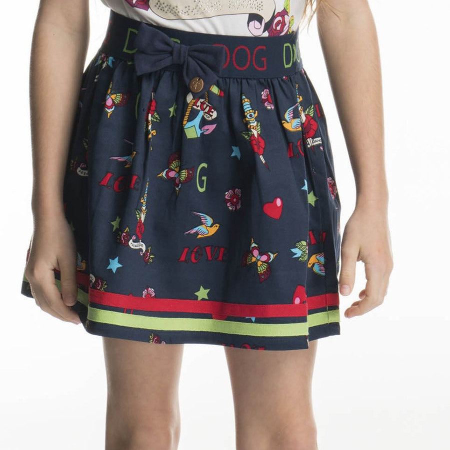 Jupe de la ligne de vêtements pour fille Rosalita Senoritas, avec élastique à la taille et petit ...