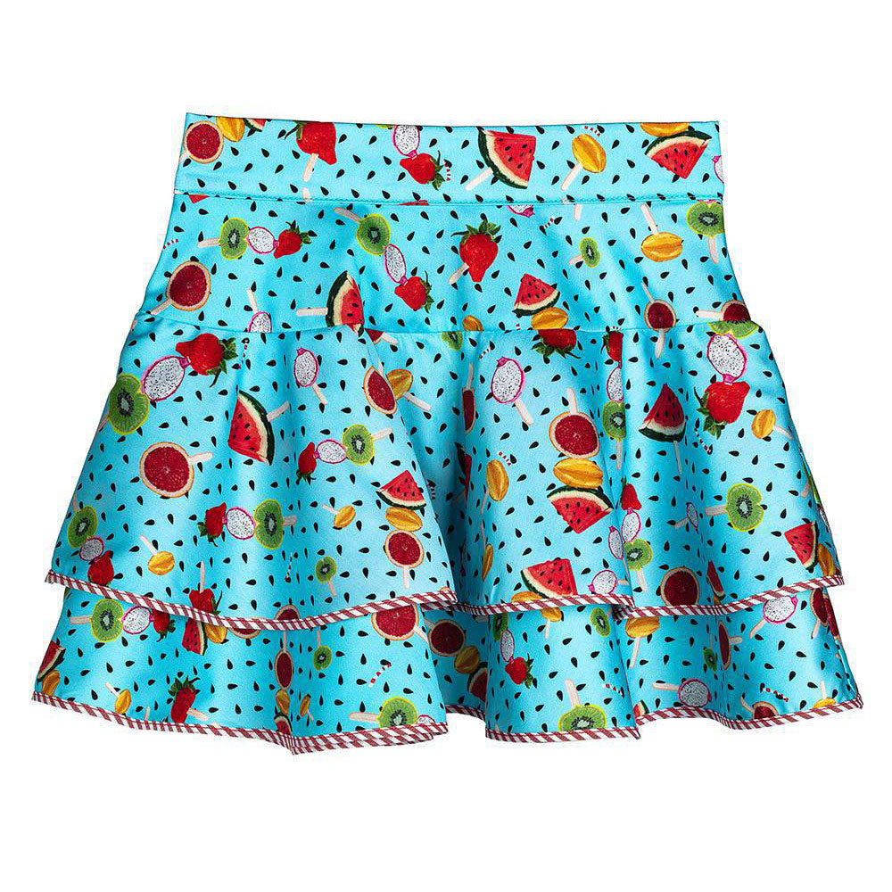 Jupe de la ligne de vêtements pour fille Rosalita Senoritas, à volants et avec une fermeture écla...