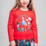 CONTENTO T-SHIRT UNICO - ROSALITA SENORITAS - Sesso: Bambina - Colore: uni - Stagione: Autunno-Inverno