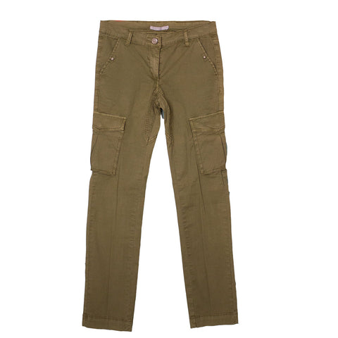 PANTS SIMONETIS - SILVIAN HEACH - Sesso: Bambina - Colore: Verde - Stagione: Primavera-Estate
