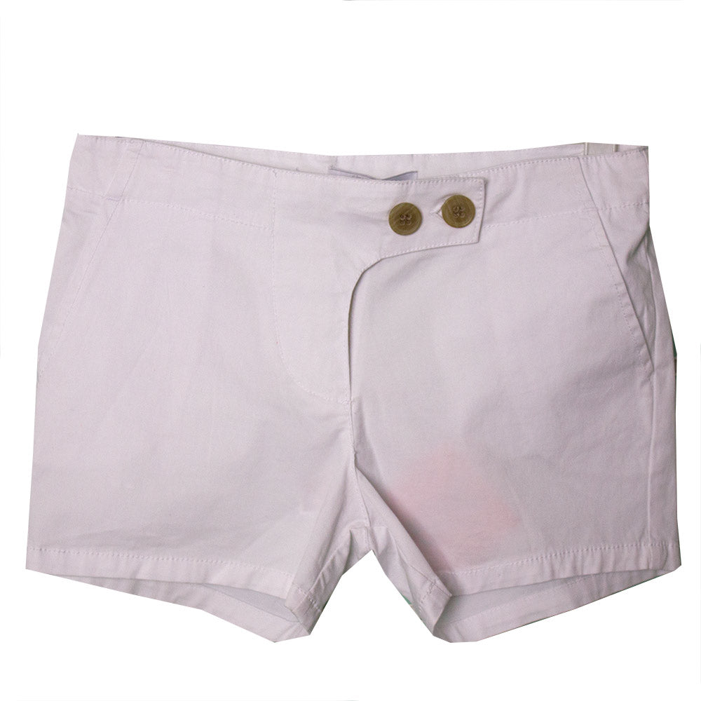 Shorts de la ligne vêtements fille Silvian Heach Kids ; unis avec poches à l'avant et à l'arrière...
