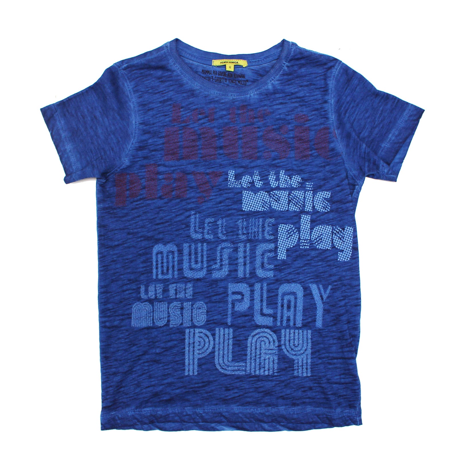 T-shirt de la ligne vêtements enfant Silvian Heach à manches courtes avec impression sur le devan...