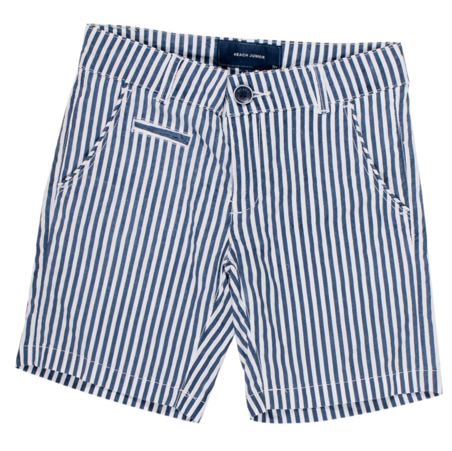 Bermuda de la ligne vêtements enfant Silvian Heach kids ; modèle trois poches,
  tissu léger à mo...