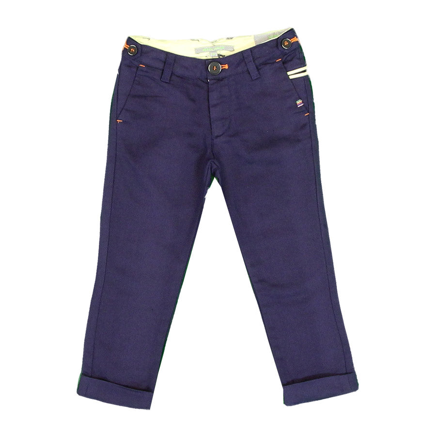 Pantalon de la ligne vêtements enfant Silvian Heach Junior avec poches contrastantes et revers en...