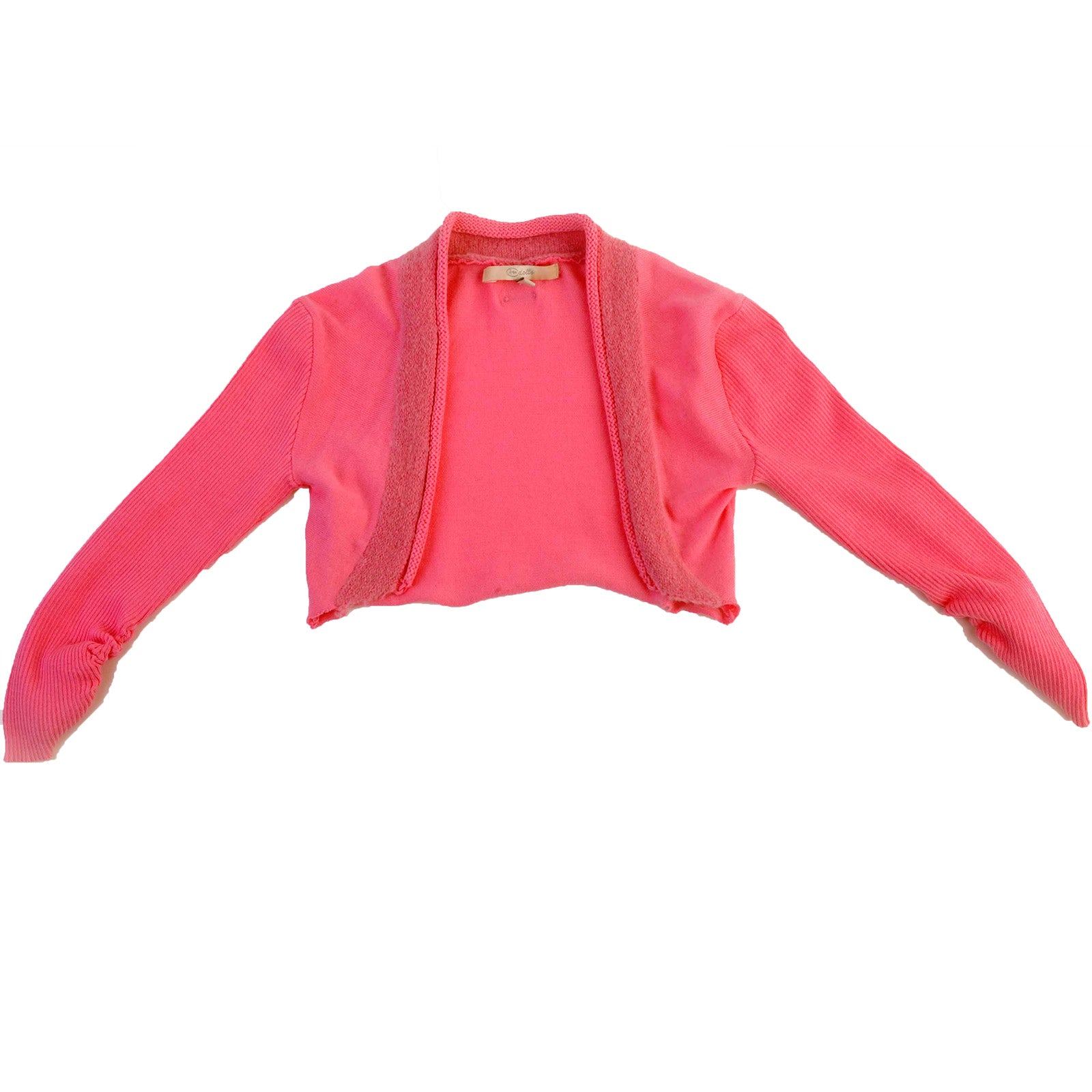 Scaldacuore de la ligne vêtements fille Silvian Heach couleur rose vif sans boutonnage, enrichi à...