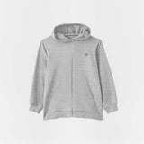 FELPA CON ZIP E CAPPUCCIO
