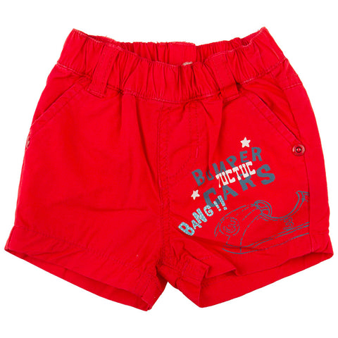 BERMUDA POPELIN - TUC TUC - Colore: Rosso - Stagione: Primavera-Estate