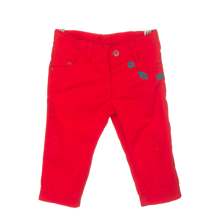 Pantalon de la ligne vêtements enfant Tuc Tuc, modèle classique à cinq poches
  et tissu uni avec...