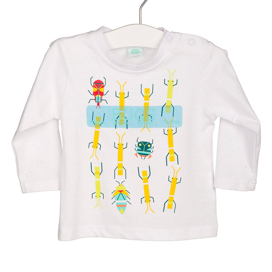 T-shirt de la ligne vêtements enfant Tuc Tuc à manches longues avec impression multicolore
  sur ...