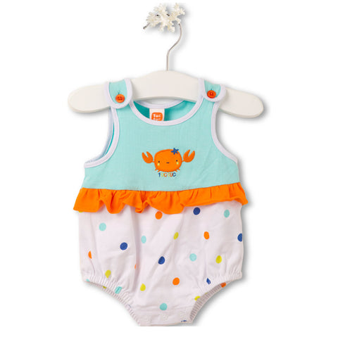 PELELE PUNTO TIRANTES CRABS - TUC TUC - Sesso: Bambina - Colore: uni - Stagione: Primavera-Estate