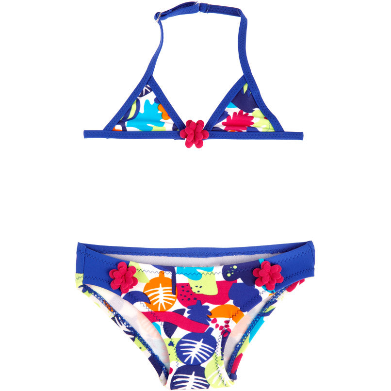 Bikini de la ligne vêtements fille Tuc Tuc, avec des triangles sur la partie supérieure et une ap...