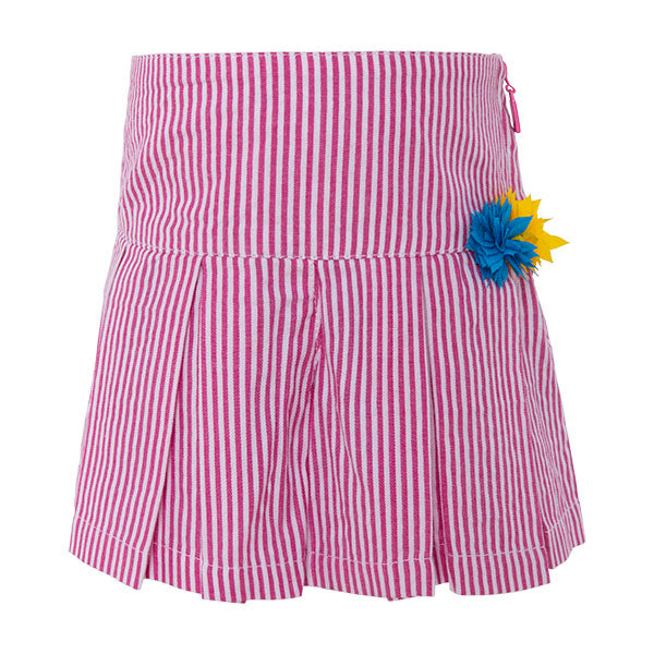Shorts de la ligne vêtements fille Tuc Tuc, taille haute avec fermeture éclair sur un côté et pet...