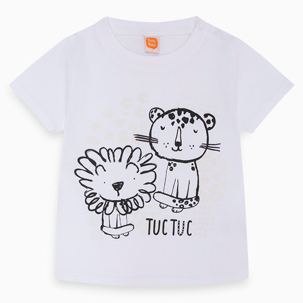 T-shirt photosensible de la ligne de vêtements pour enfants Tuc Tuc, avec des parties colorées qu...