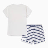 T-SHIRT JERSEY ET BERMUDA ÉPONGE