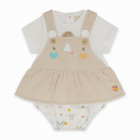 COMBINAISON EN CHIFFON ET JERSEY
