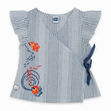 BLOUSE TISSU COTON IMPRIMÉ