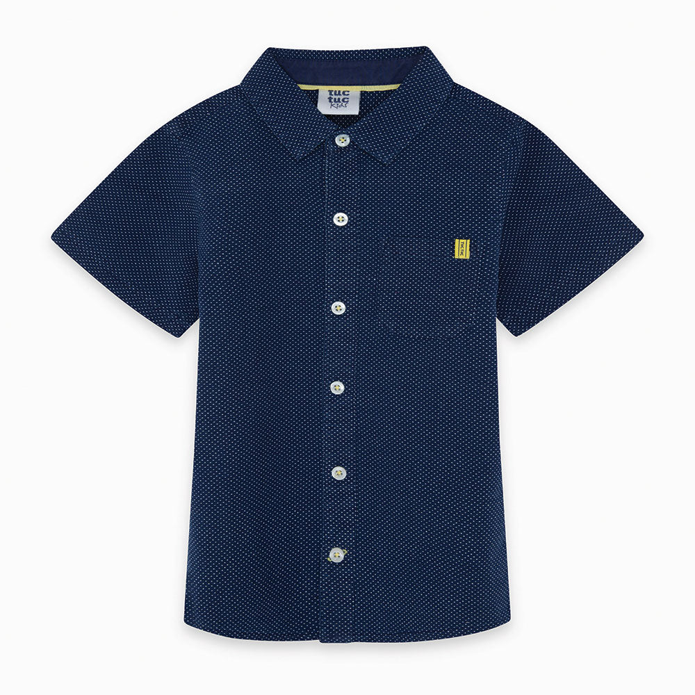 Chemise à manches courtes de la Ligne Vêtements Enfant Tuc Tuc en tissu sel et poivre.

   

Comp...
