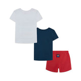 2 T-SHIRTS ET BERMUDAS JERSEY