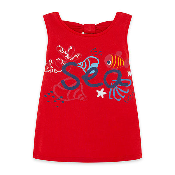 Top de la ligne Vêtements Fille Tuc Tuc, collection Red Submarine, avec décolleté particulier au ...