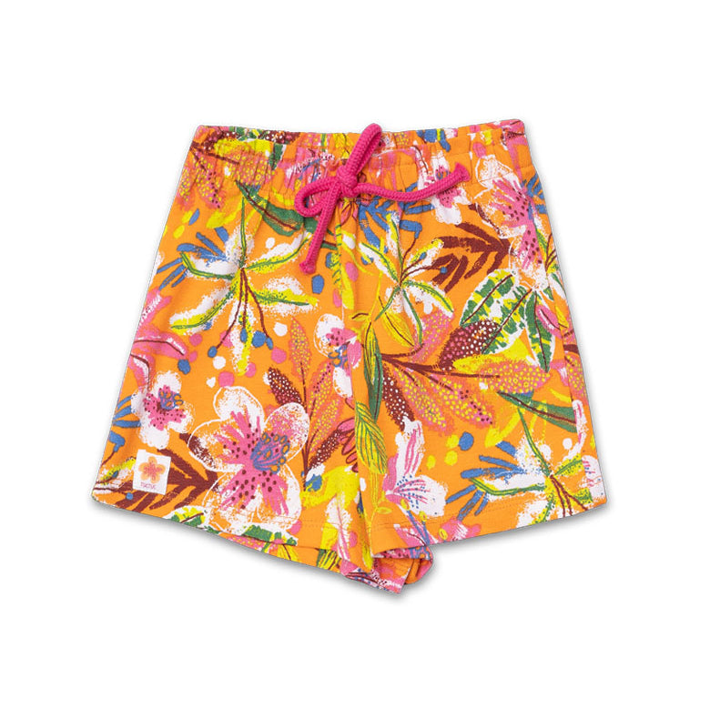 Shorts swimsuit from the Tuc Tuc Children's Clothing Line, featuring an all-over vibrant safari p...