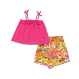 T-SHIRT ET SHORTS EN JERSEY