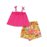 T-SHIRT ET SHORTS EN JERSEY