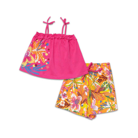 T-SHIRT ET SHORTS EN JERSEY