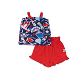 T-SHIRT E PANTALONICINI JERSEY - TUC TUC - Sesso: Bambina - Colore: uni - Stagione: Primavera-Estate