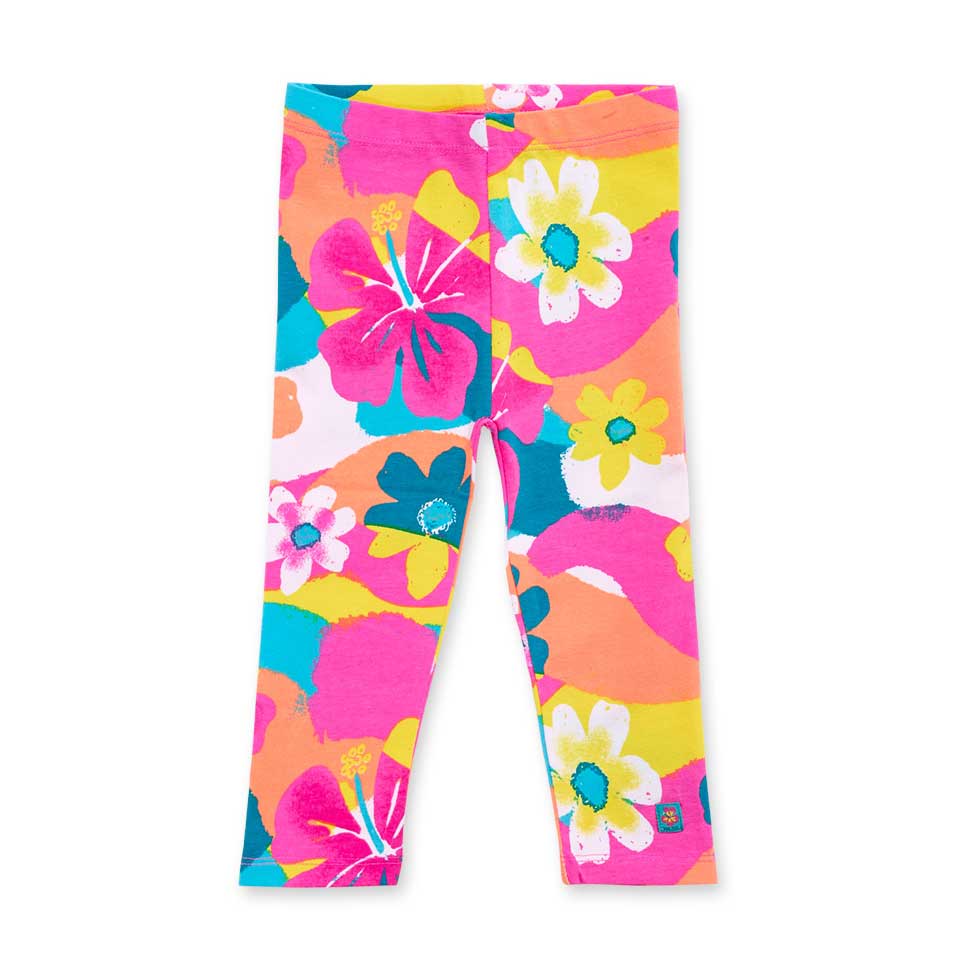 Leggings de la ligne Vêtements Fille Tuc Tuc, avec un motif floral aux couleurs fluo.
 
Compositi...