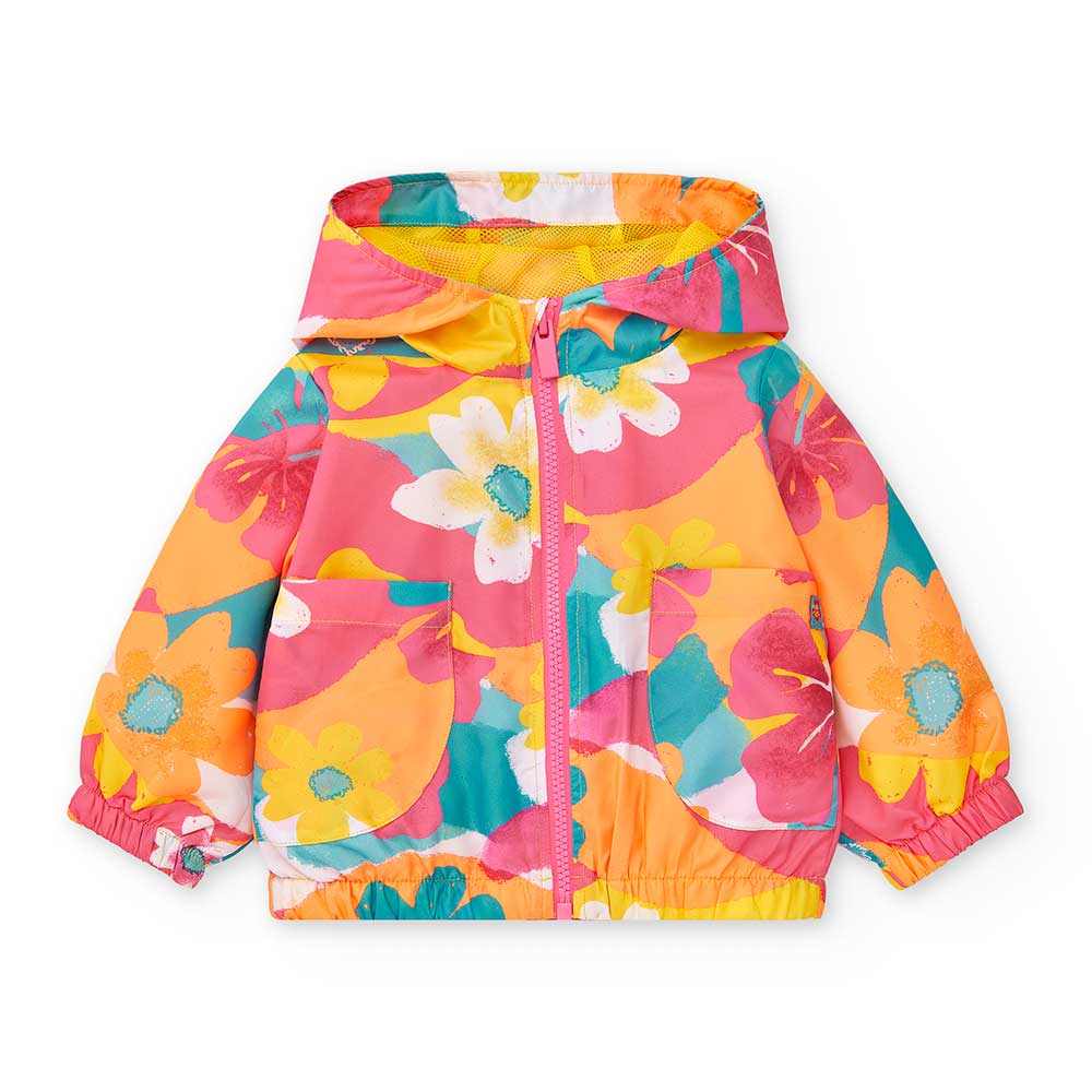 VESTE ANTI-VENT de la ligne Vêtements Fille Tuc Tuc, avec capuche et fermeture éclair. Poches à l...