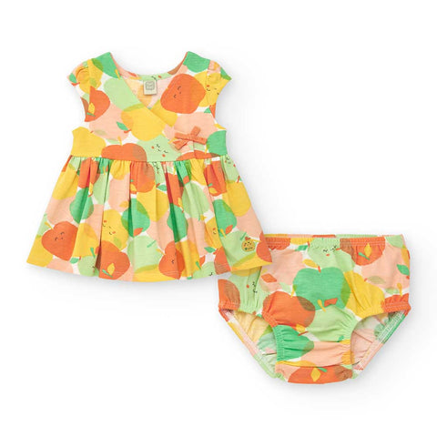 ABITO JERSEY - TUC TUC - Sesso: Bambina - Colore: Verde - Stagione: Primavera-Estate
