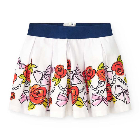 COTTON CANVAS SKIRT