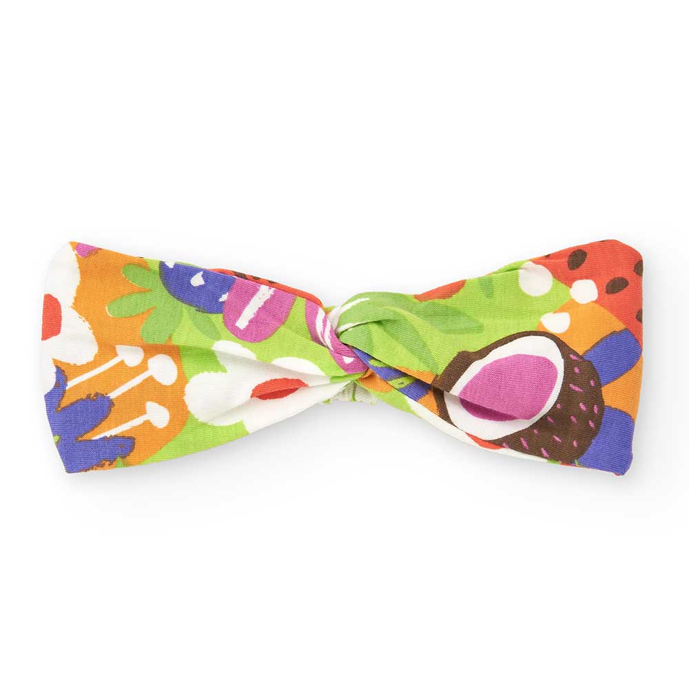 Fascia per capelli della Linea Abbigliamento Bambina Tuc Tuc, con fantasia tropicale multicolor.
...