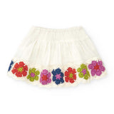 JUPE EN TOILE DE COTON