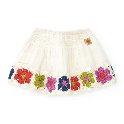 COTTON CANVAS SKIRT