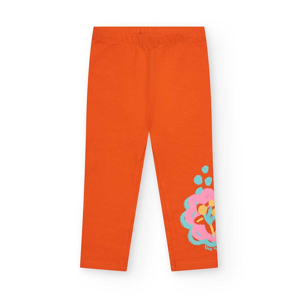 Leggings de la ligne Vêtements Fille Tuc Tuc avec impression colorée en bas.Compositions : Coton ...