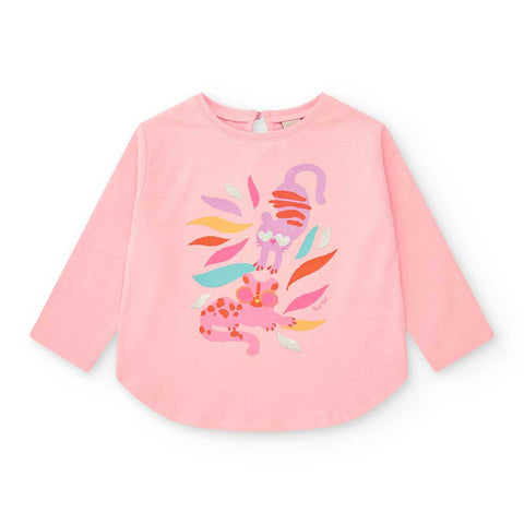 T-SHIRT JERSEY - TUC TUC - Sesso: Bambina - Colore: Rosa - Stagione: Primavera-Estate