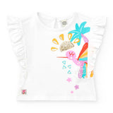 T-SHIRT JERSEY - TUC TUC - Sesso: Bambina - Colore: Bianco - Stagione: Primavera-Estate