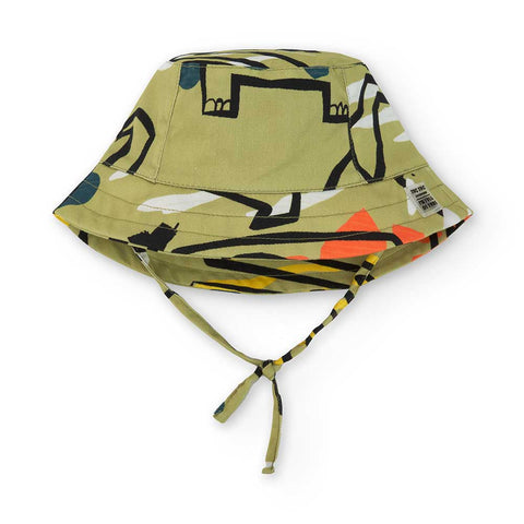 COTTON CANVAS BERET