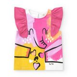 T-SHIRT E PANTALONICINI JERSEY - TUC TUC - Sesso: Bambina - Colore: Bianco - Stagione: Primavera-Estate