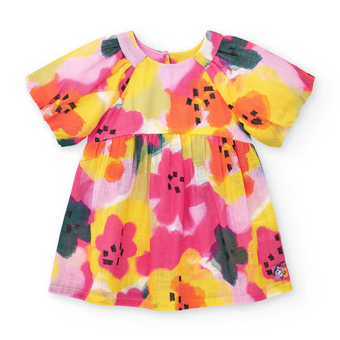 COTTON CANVAS DRESS