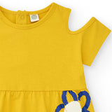 ABITO JERSEY - TUC TUC - Sesso: Bambina - Colore: Giallo - Stagione: Primavera-Estate