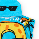 TELO MARE-PONCHO - TUC TUC - Colore: Blu - Stagione: Primavera-Estate