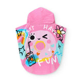 TELO MARE-PONCHO - Tuc Tuc - Sesso: Bambina - Colore: Rosa - Stagione: Primavera-Estate